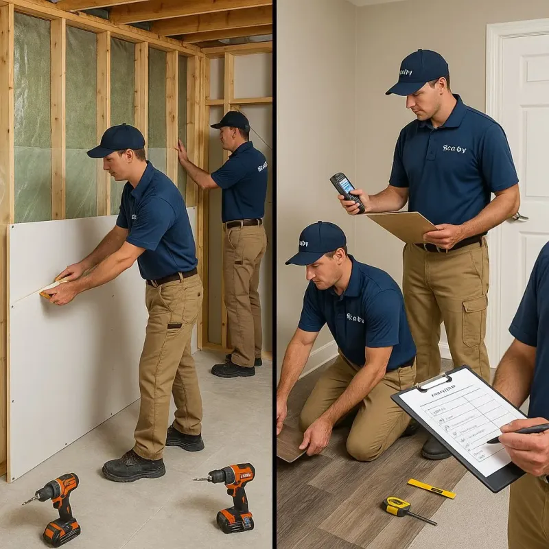 Repairs and Reconstruction process in Mono Vista, CA