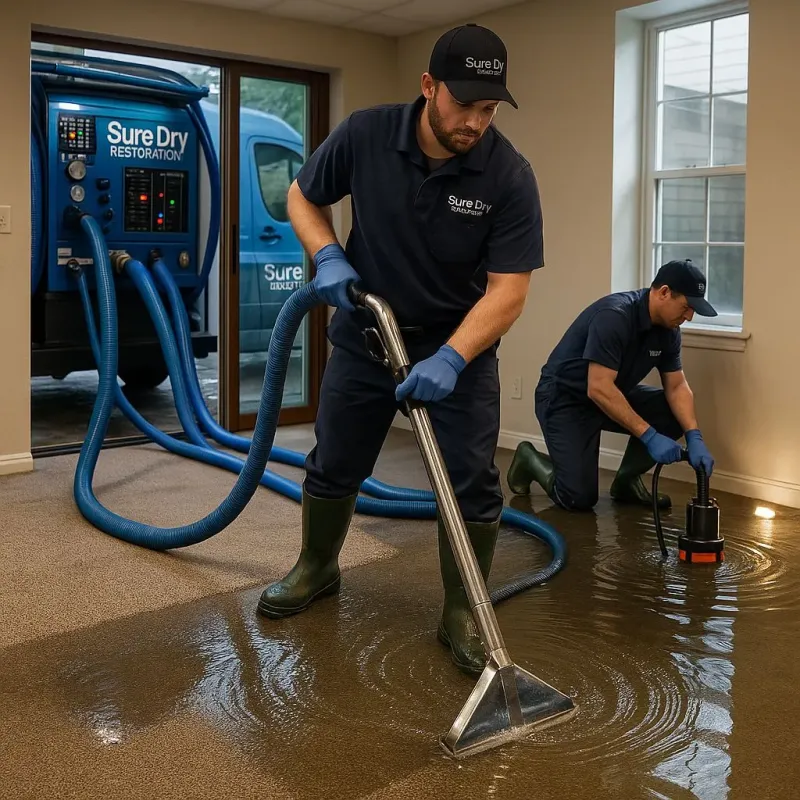 Water Extraction and Removal process in Mono Vista, CA